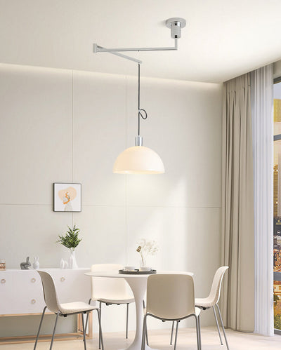 WOW Glass Dome Offset Pendant Light-wow2591