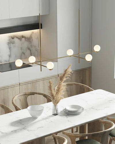 WOW Adjustable Glass Ball Chandelier-wow2584