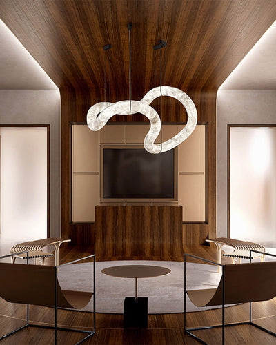 WOW Infinity Alabaster Chandelier-wow2885