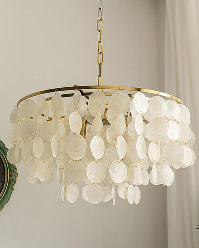 WOW Capiz Round Chandelier-wow2474