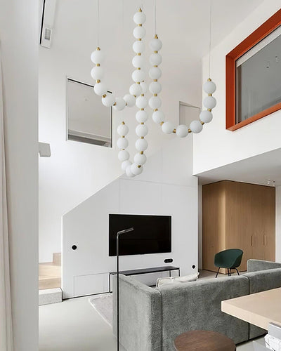 WOW Pearl Orb Chandelier-wow2102e