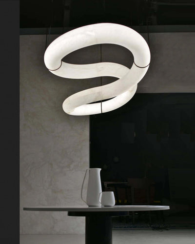 WOW Infinity Alabaster Chandelier-wow2886