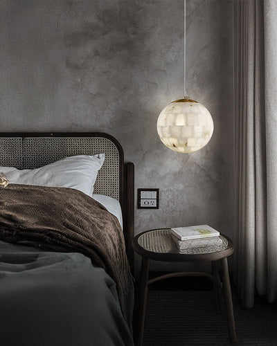 WOW Globe Alabaster Pendant Light-wow2835
