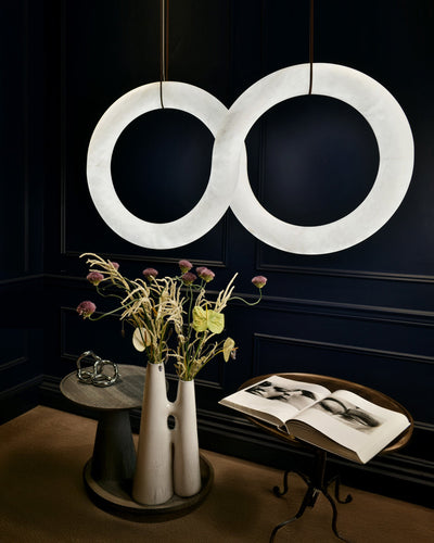 WOW Infinity Alabaster Chandelier-wow2887