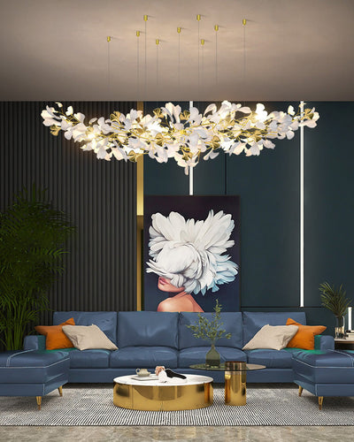 WOW Gingko Long Linear Chandelier-wow2426