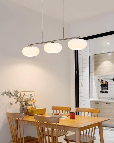 WOW Frosted Glass Linear Chandelier-wow2798