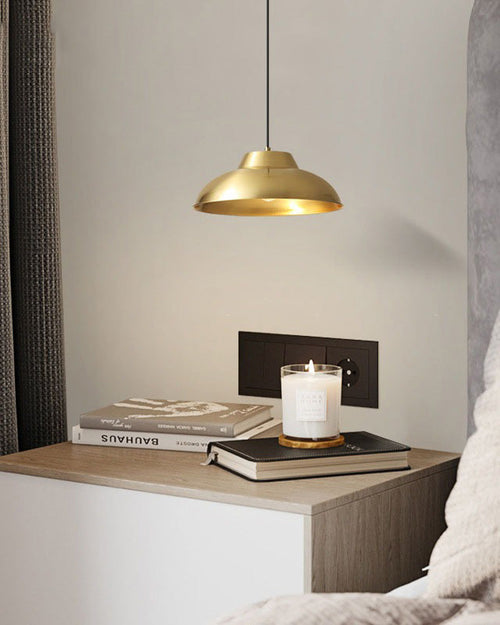 WOW Dome Brass Pendant Light-wow2457