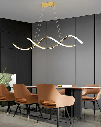 WOW Spiral Led Horizontal Chandelier-wow2764