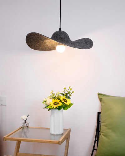 WOW Hat Felt Pendant Light-wow2482