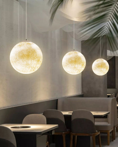 WOW Globe Moon Large Pendant Light-wow2703