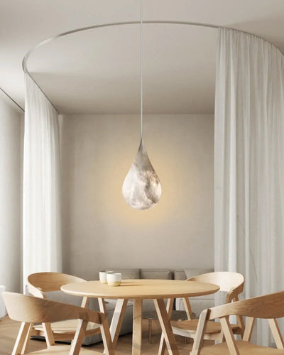 WOW Alabaster Raindrop Pendant Light-wow2901