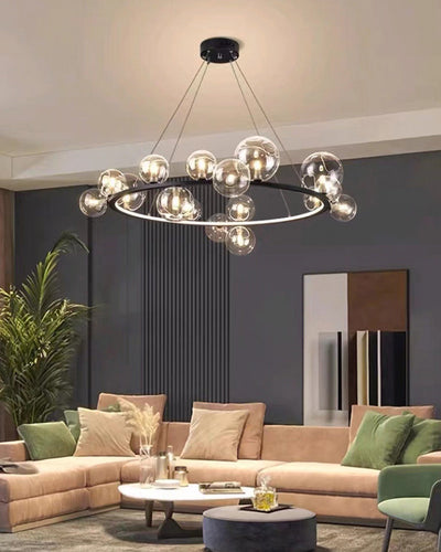 WOW Circular Glass Bubble Chandelier-wow2493