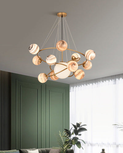 WOW Planet Glass Chandelier-wow2385