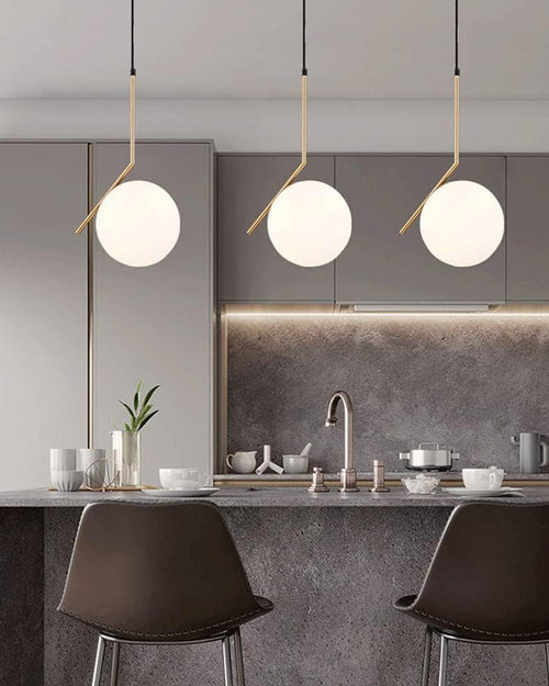 WOW Frosted Glass Globe Pendant Light-wow2507