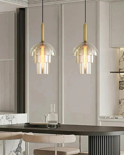 WOW Glass Bell Pendant Light-wow2789