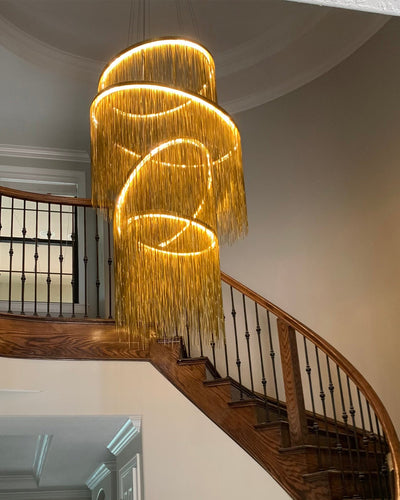 WOW Tiered Fringe Chandelier-wow2062c