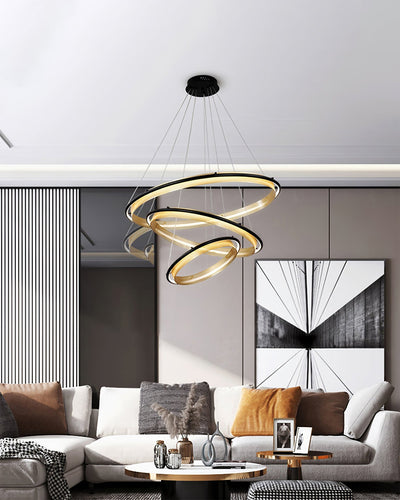 WOW Tiered Circular Led Chandelier-wow2119b