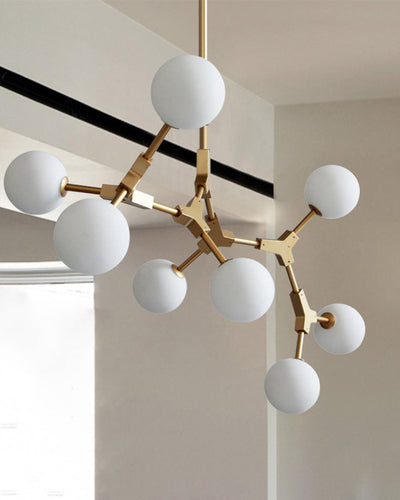WOW Branching Bubble Frosted Glass Chandelier-wow2514