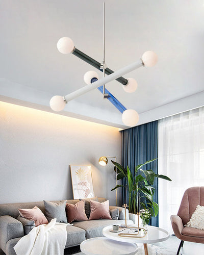 WOW Colorful Sputnik Globe Chandelier-wow2670