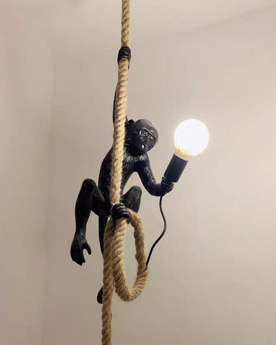 WOW Monkey Rope Pendant Light-wow2467
