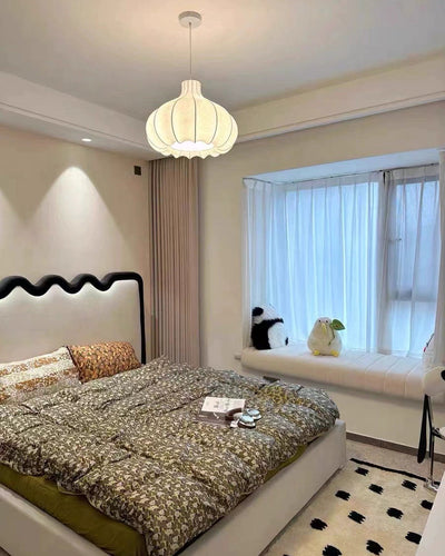 WOW Pumpkin Silk Pendant Light-wow2568