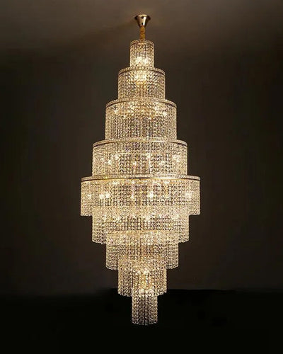 WOW Tiered Crystal Foyer Chandelier-wow2386