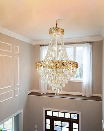 WOW Tiered Crystal Chandelier-wow2381