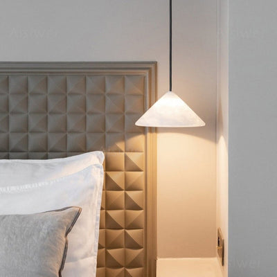 WOW Alabaster Cone Pendant Light-WOW2925