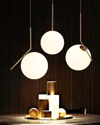 WOW Frosted Glass Globe Pendant Light-wow2507