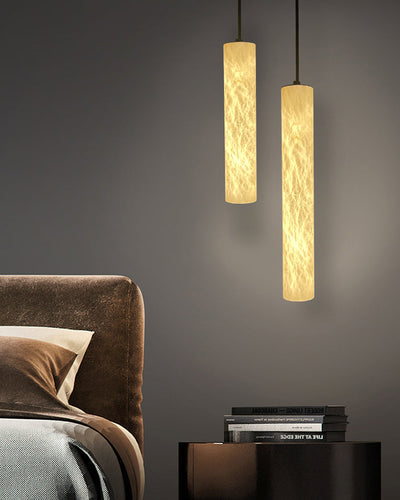 WOW Alabaster Tube Dining Room Pendant Light-wow2882