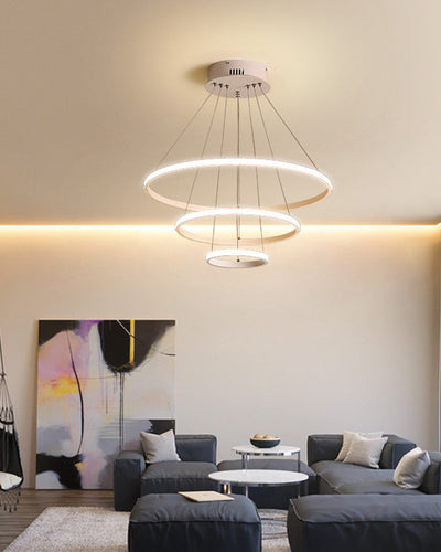 WOW Tiered Circular Led Chandelier-wow2458