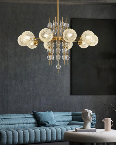 WOW Textured Glass Bubble Chandelier-wow2769