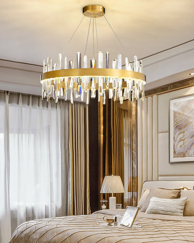 WOW Round Crystal Chandelier-wow2485a