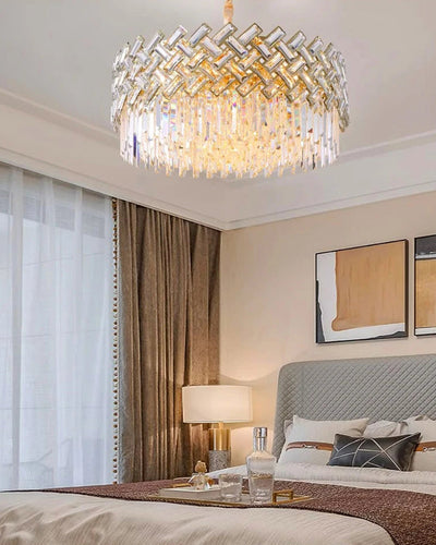 WOW Shield Crystal Round Chandelier-wow2190