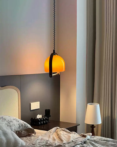 WOW Bell Glass Rise Fall Pendant Light-wow2935