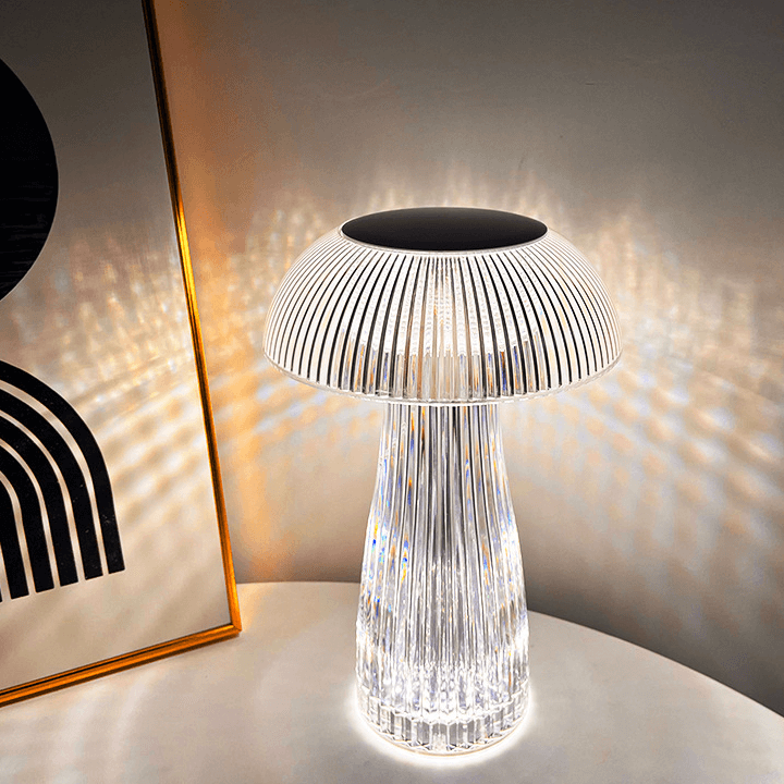 Crystal Jellyfish Table Lamp
