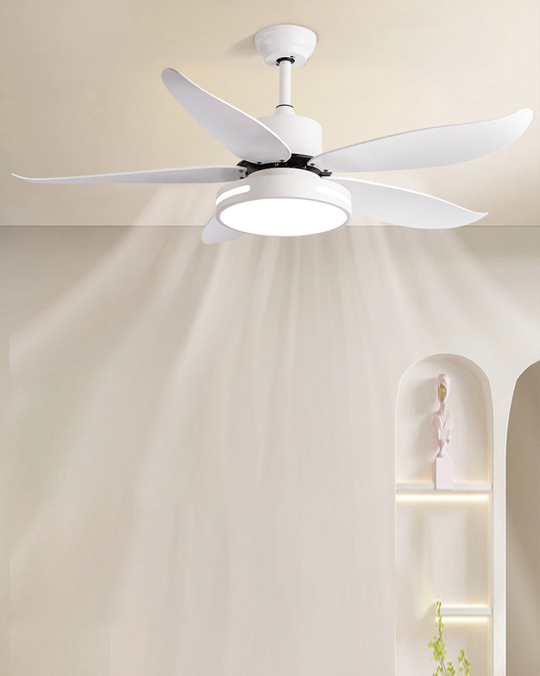 WOW 5 Blade Contemporary Ceiling Fan Lamp-wow5000