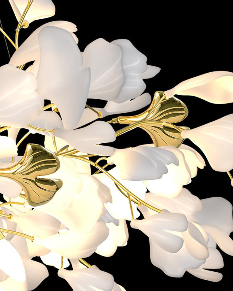 WOW Gingko Long Linear Chandelier-wow2426