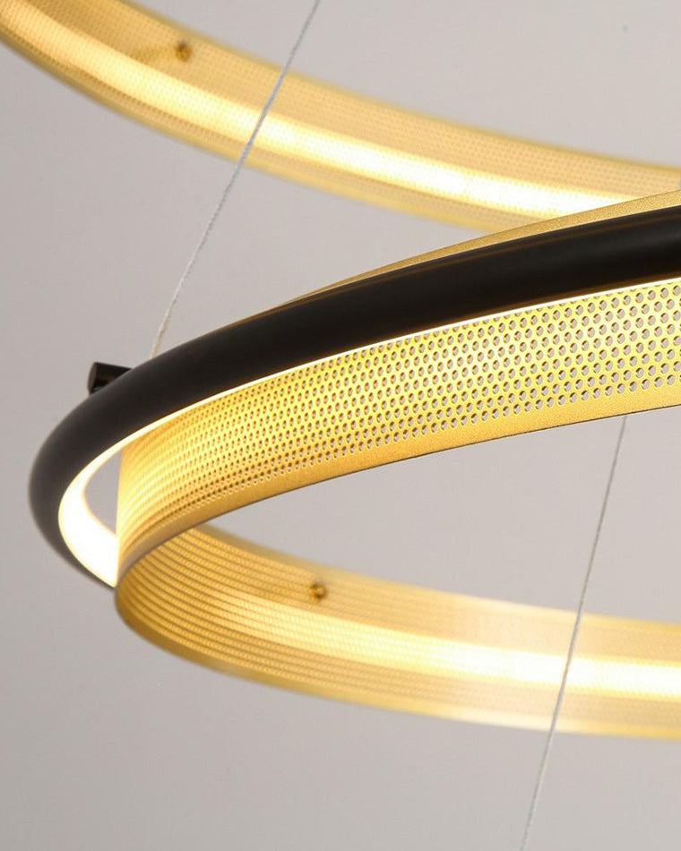 WOW Tiered Circular Led Chandelier-wow2119b