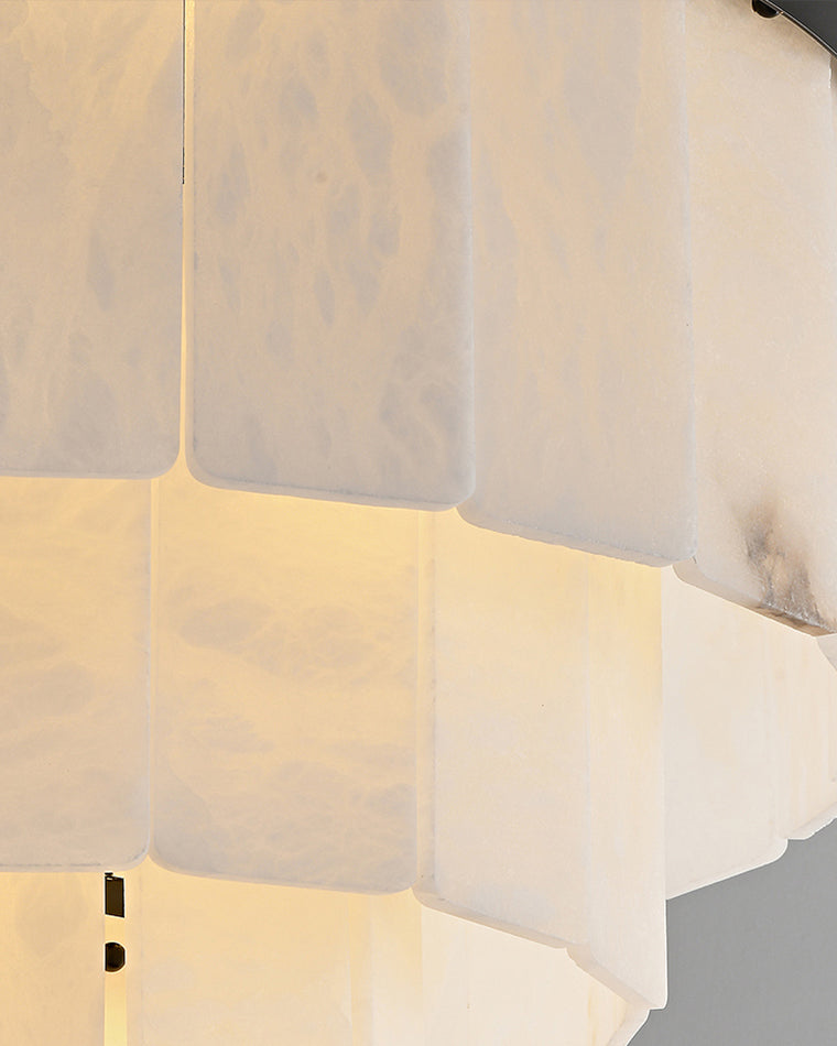 WOW Tiered Alabaster Chandelier-wow2829