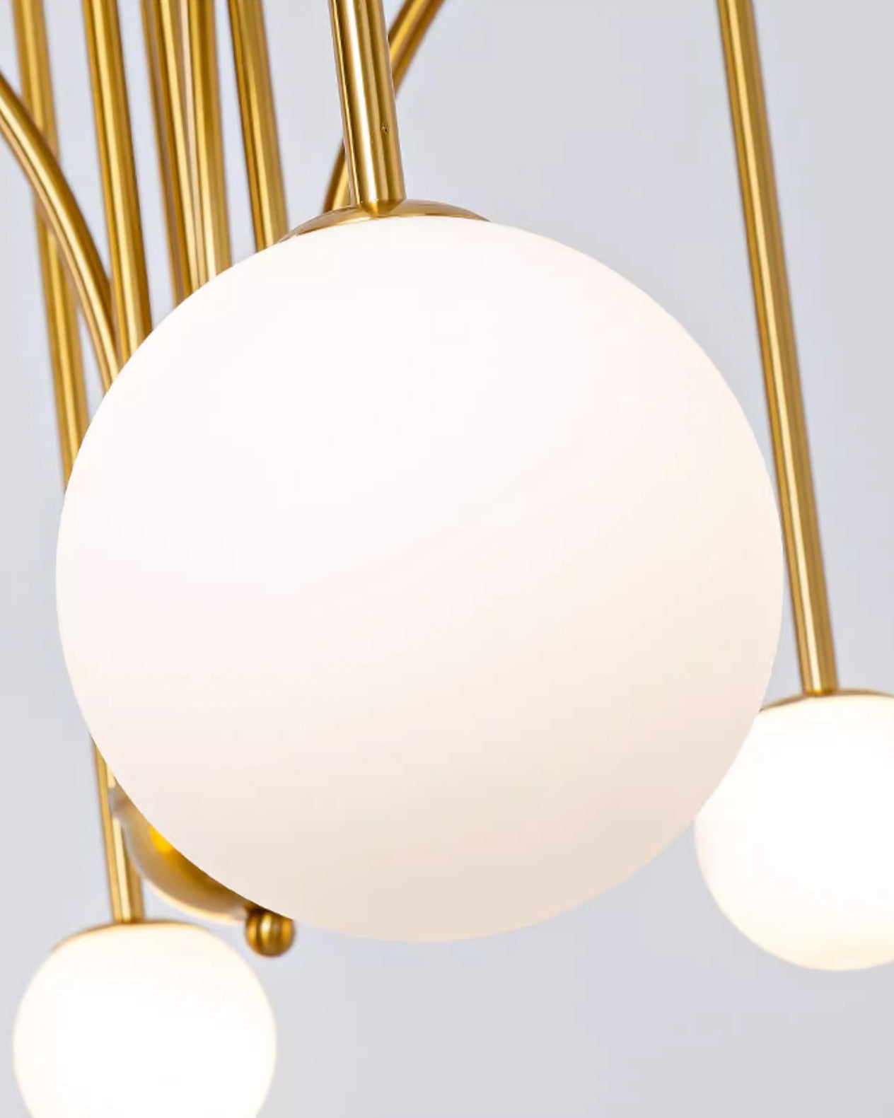 WOW Glass Globe Arm Chandelier-wow2522