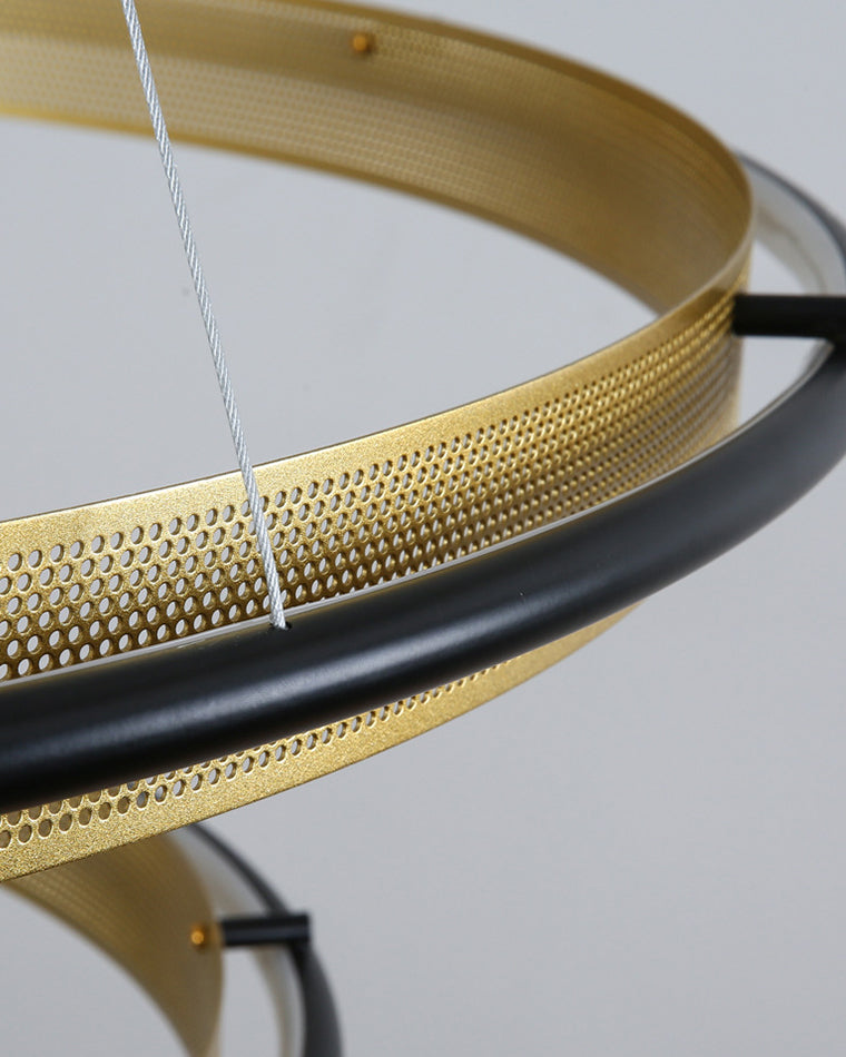 WOW Tiered Circular Led Chandelier-wow2119b
