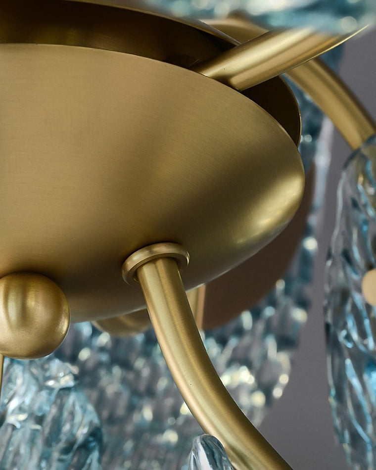WOW Peacock Art Glass Chandelier-wow2213b