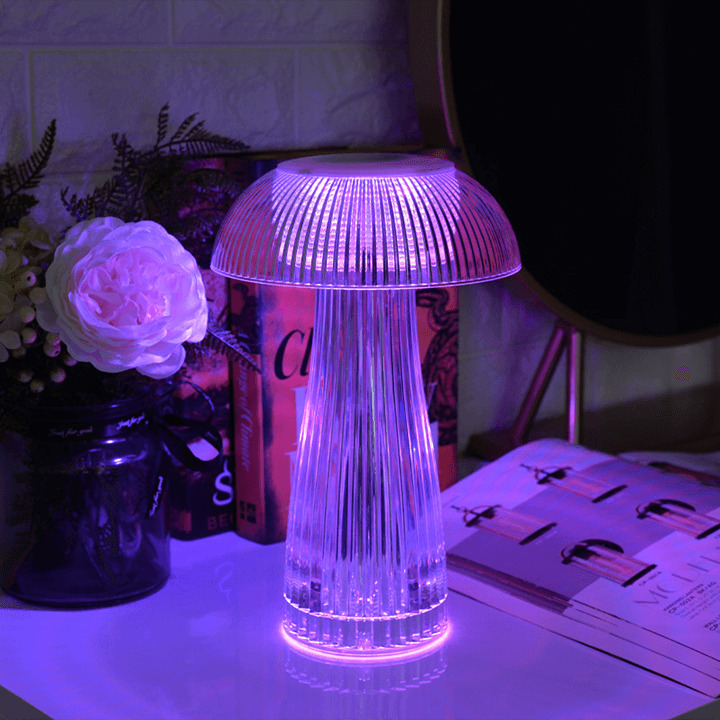 Crystal Jellyfish Table Lamp