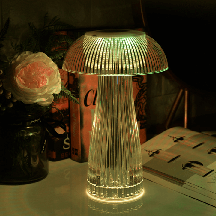 Crystal Jellyfish Table Lamp