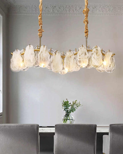 WOW Cloud Glass Linear Chandelier-wow2358