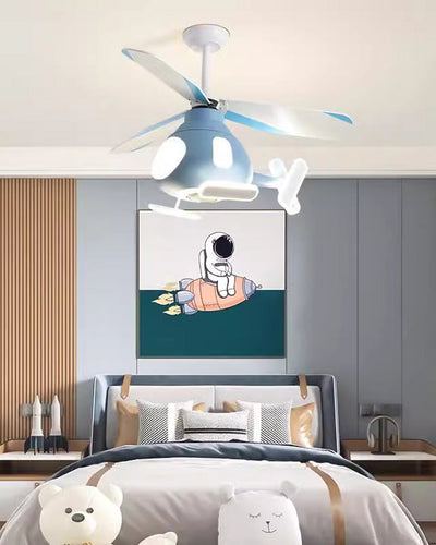 WOW Airplane Ceiling Fan Lamp-wow5105
