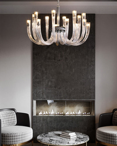 WOW Candelabra Glass Chandelier-wow2356