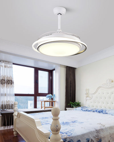 WOW 42in Retractable Ceiling Fan Chandelier-wow5027