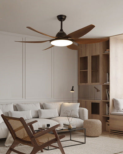 WOW Large Modern Farmhouse Ceiling Fan Lamp-wow5032